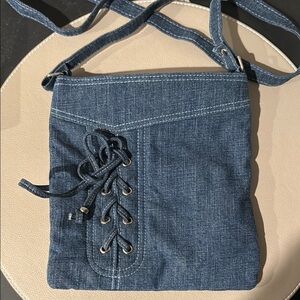 Denim Crossbody Bag